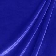 Royal Blue Stretch Velvet Fabric