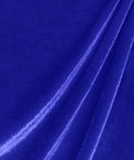 Royal Blue Stretch Velvet Fabric