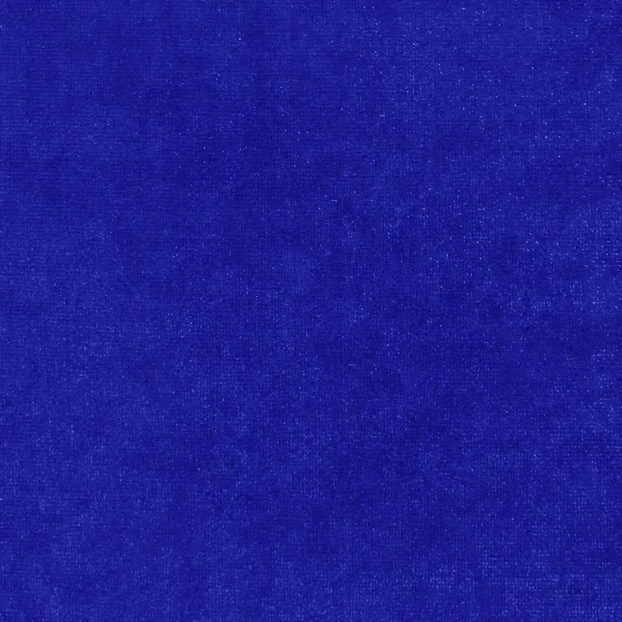 Royal Blue Stretch Velvet Fabric image 2 of 2