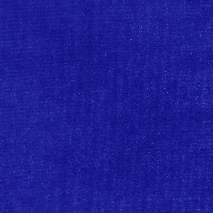 Royal Blue Stretch Velvet Fabric image 2 of 2