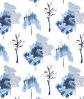 Premier Prints Sycamore Vintage Indigo Canvas Fabric