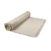 12.5" x 120" Fringed Linen Table Runner