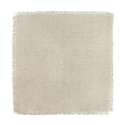 15.5" x 15.5" Fringed Linen Sheets - 12 Pack