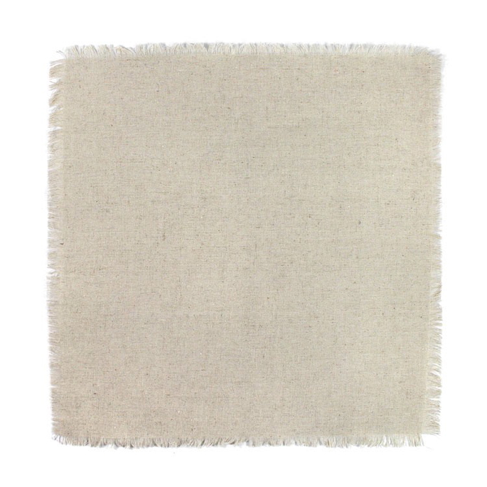 15.5" x 15.5" Fringed Linen Sheets - 12 Pack image 1 of 2