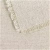 15.5" x 15.5" Fringed Linen Sheets - 12 Pack - Image 2