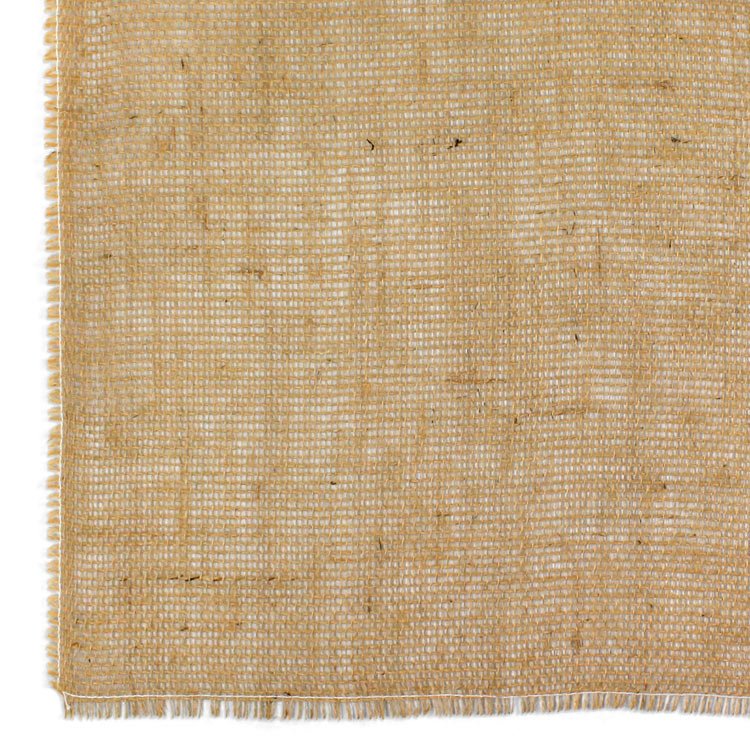 16" x 16" Fringed Jute Sheets - 12 Pack