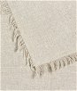 Natural Square Fringed Linen Tablecloth - 54" x 54"