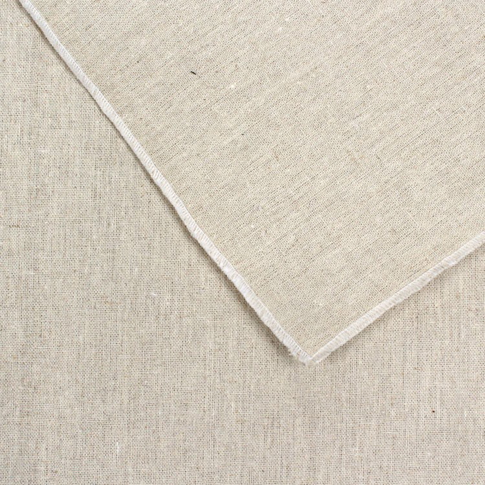 Natural Square Linen Tablecloth - 54" x 54" image 1 of 2