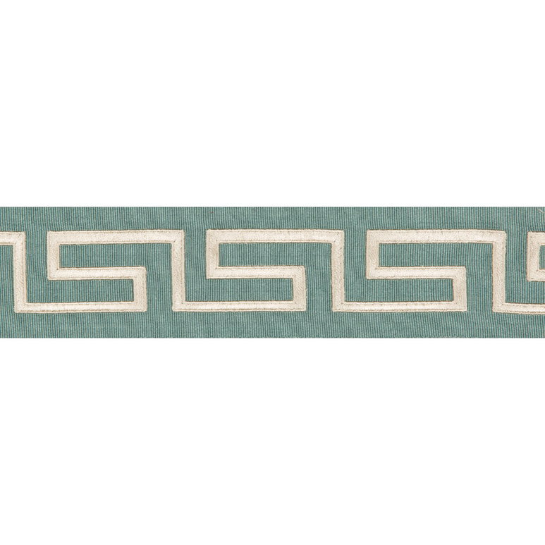 Kravet Keystone Border Jade