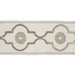 Kravet T30745.11 Ogee Chain Dove