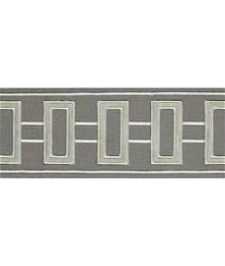 Kravet Grid Lock Steel Grey