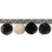 Kravet Phuket Poms Ivory/Noir Tassel Fringe Trim