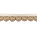 Kravet Juteball Cord Natural Pom Fringe Trim