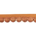 Kravet Juteball Cord Clay Pom Fringe Trim