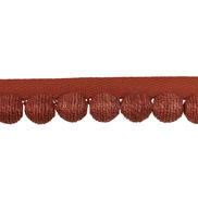 Kravet Juteball Cord Currant Pom Fringe Trim