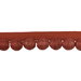 Kravet Juteball Cord Currant Pom Fringe Trim