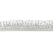 Kravet Tillandsia Platinum Brush Fringe Trim