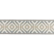 Kravet Sanur Tape Pewter Band Trim
