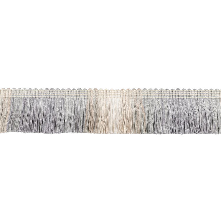 Kravet Daintree Fringe Pewter Brush Fringe Trim