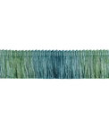 Kravet Daintree Fringe Peacock Brush Fringe Trim