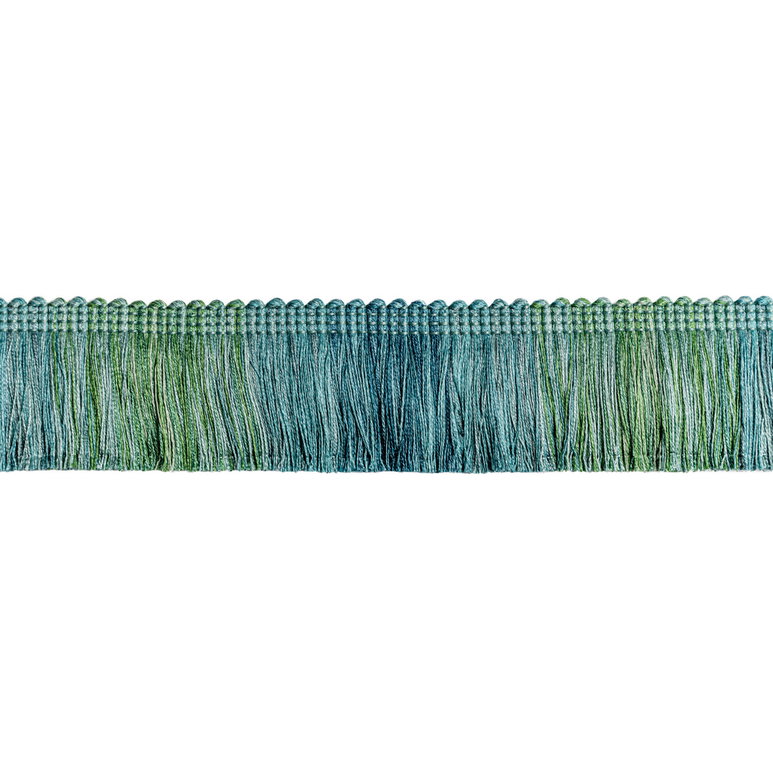 Kravet Daintree Fringe Peacock Brush Fringe Trim