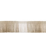 Kravet Daintree Fringe Ivory/Natural Brush Fringe Trim