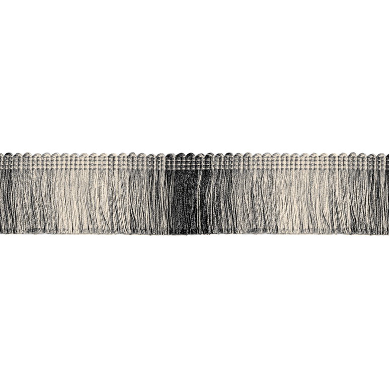 Kravet Daintree Fringe Noir Brush Fringe Trim