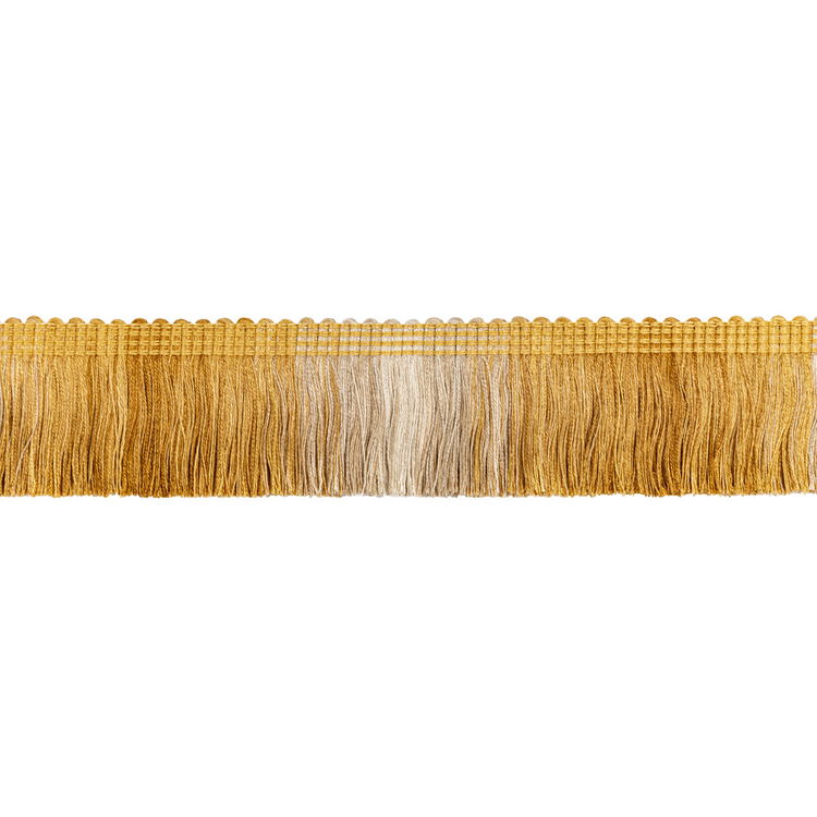 Kravet Daintree Fringe Ochre Brush Fringe Trim