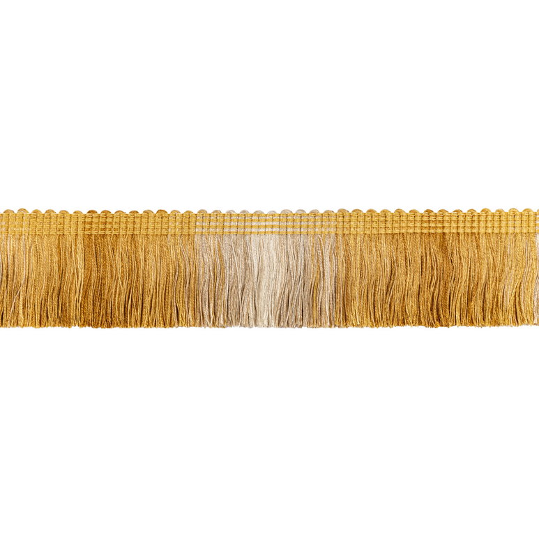 Kravet Daintree Fringe Ochre Brush Fringe Trim