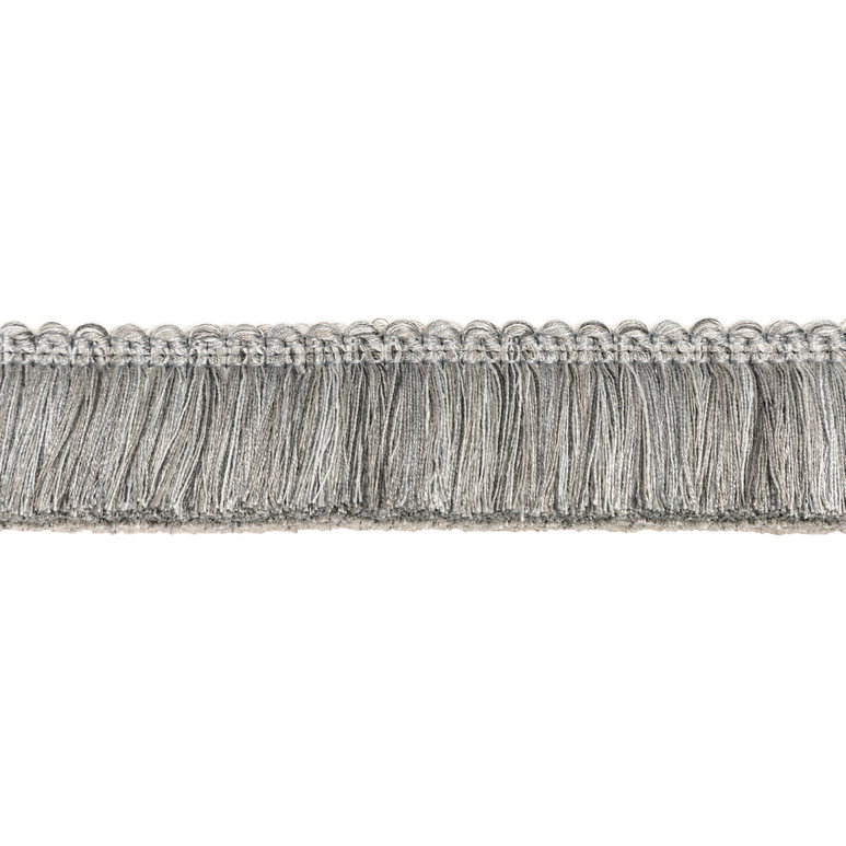 Kravet Sojourn Fringe Pewter Brush Fringe Trim
