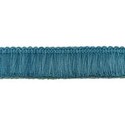 Kravet Sojourn Fringe Peacock Brush Fringe Trim