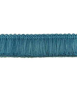 Kravet Sojourn Fringe Peacock Brush Fringe Trim