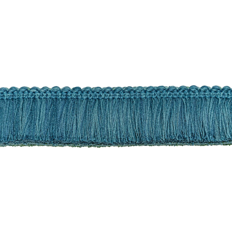 Kravet Sojourn Fringe Peacock Brush Fringe Trim