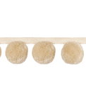 Kravet Jungle Poms Cream Tassel Fringe Trim