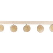 Kravet Paradise Poms Cream Tassel Fringe Trim