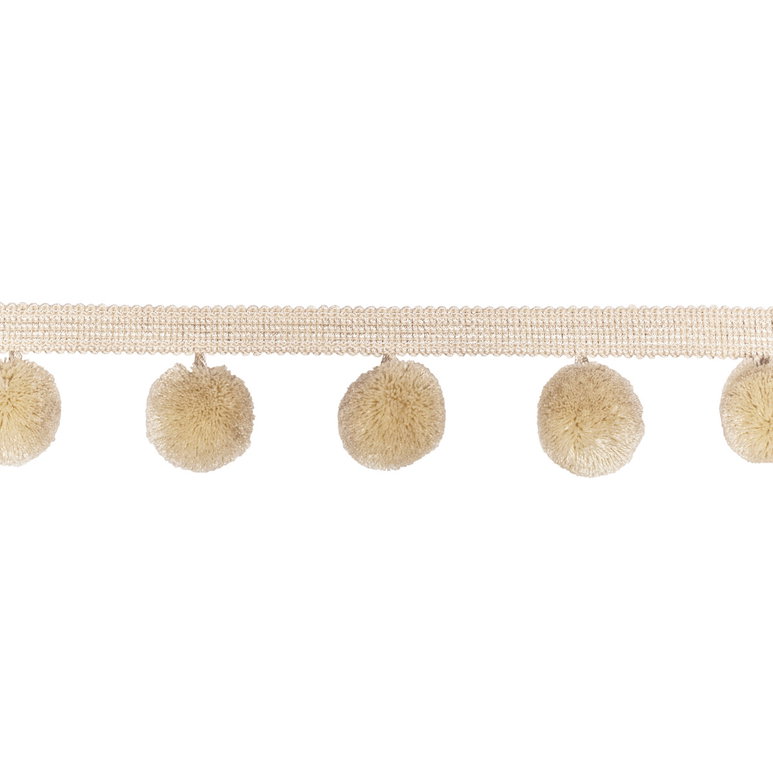 Kravet Paradise Poms Cream Tassel Fringe Trim