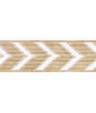 Kravet Chevron Velvet Tape Cream Band Trim