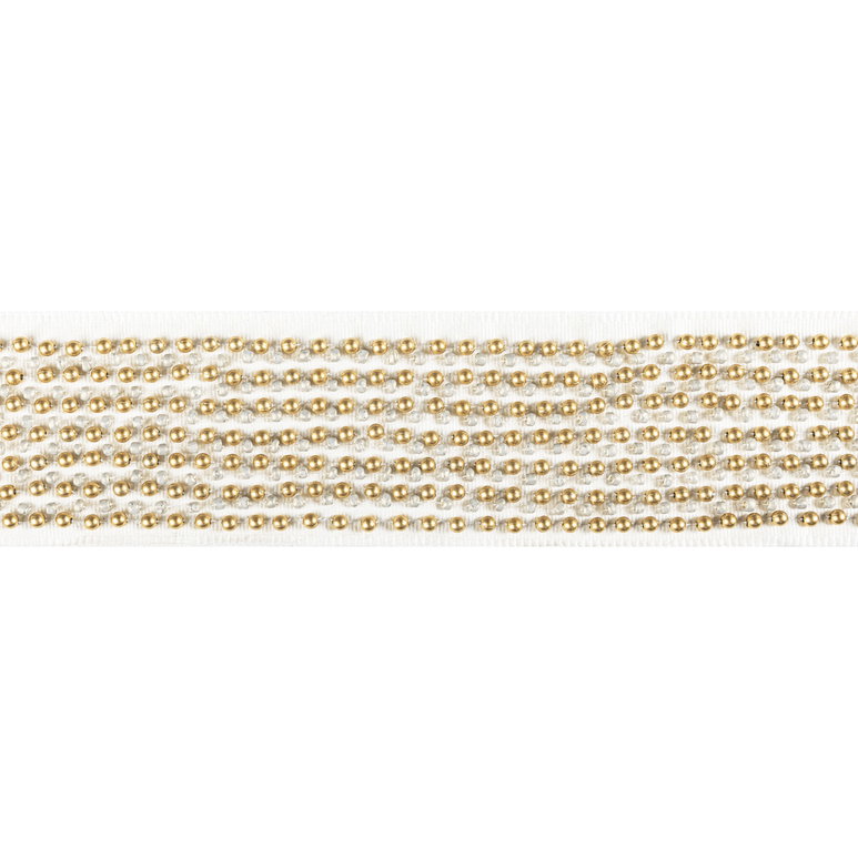 Kravet Galaxy Bead Tape Gold Band Trim