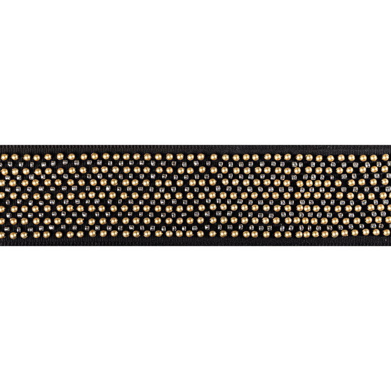 Kravet Galaxy Bead Tape Noir Band Trim