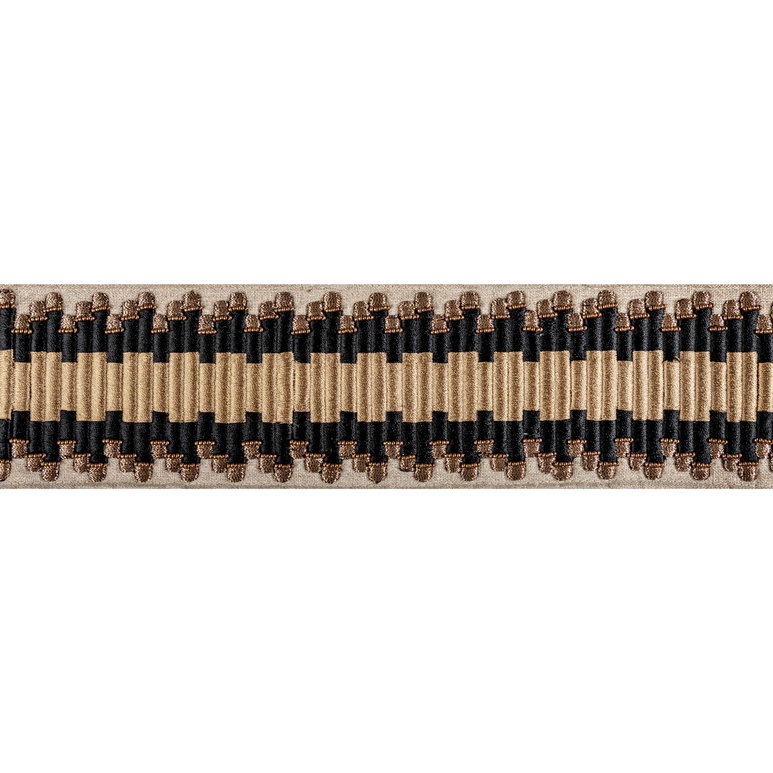 Kravet Horizons Luxe Tape Onyx Band Trim