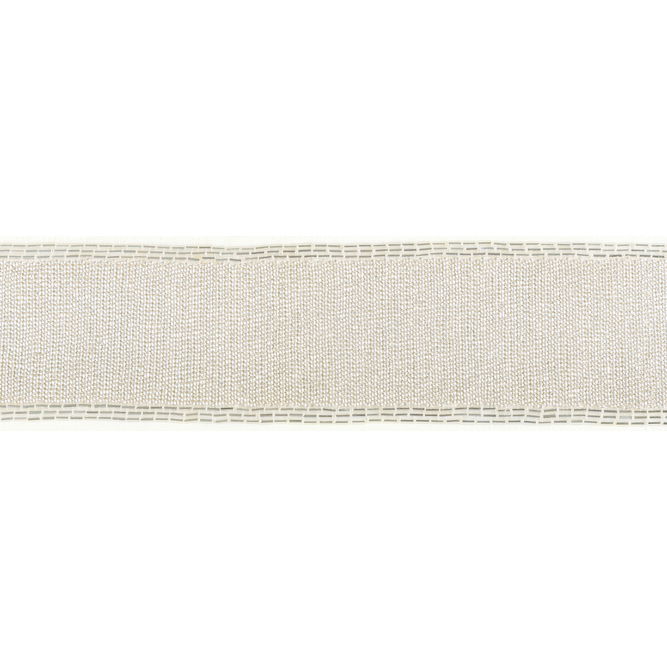 Kravet Luxe Bead Tape Silver Band Trim