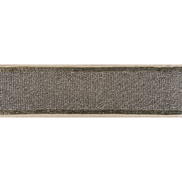 Kravet Luxe Bead Tape Graphite Band Trim
