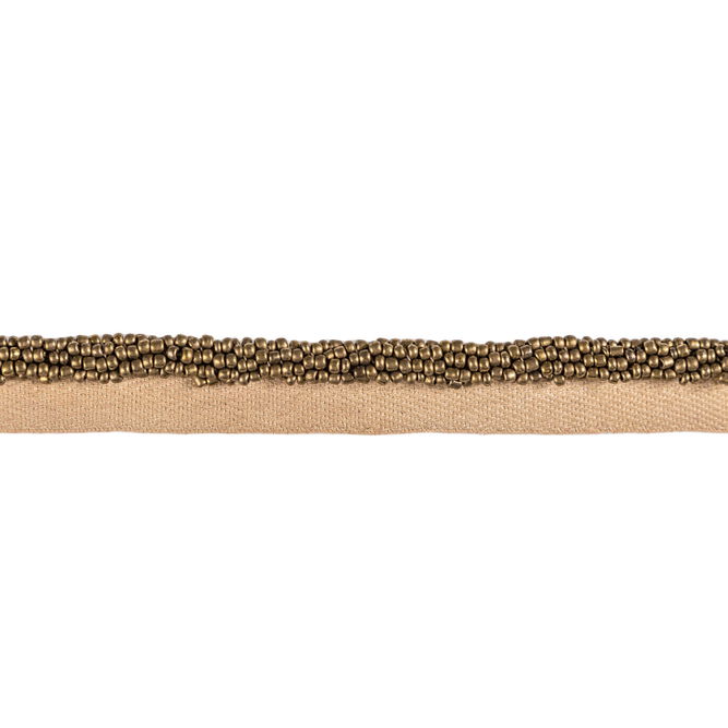 Kravet Luxe Bead Cord Gold Lip Cord Trim