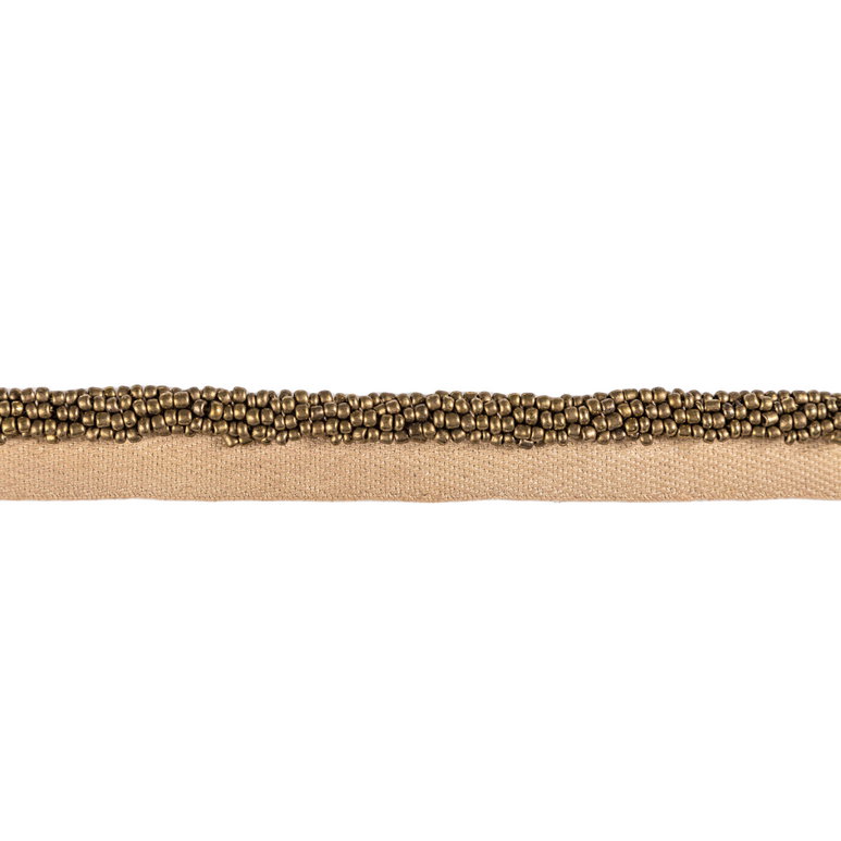 Kravet Luxe Bead Cord Gold Lip Cord Trim