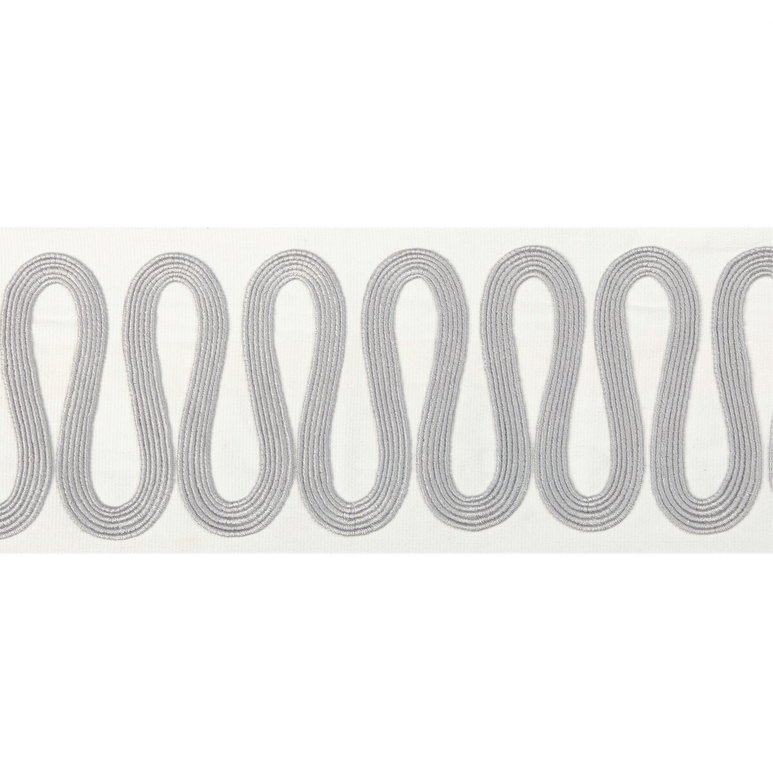 Kravet Wiggle Wide Tape Grey Tapes Trim