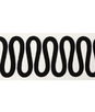 Kravet Wiggle Wide Tape Noir Tapes Trim