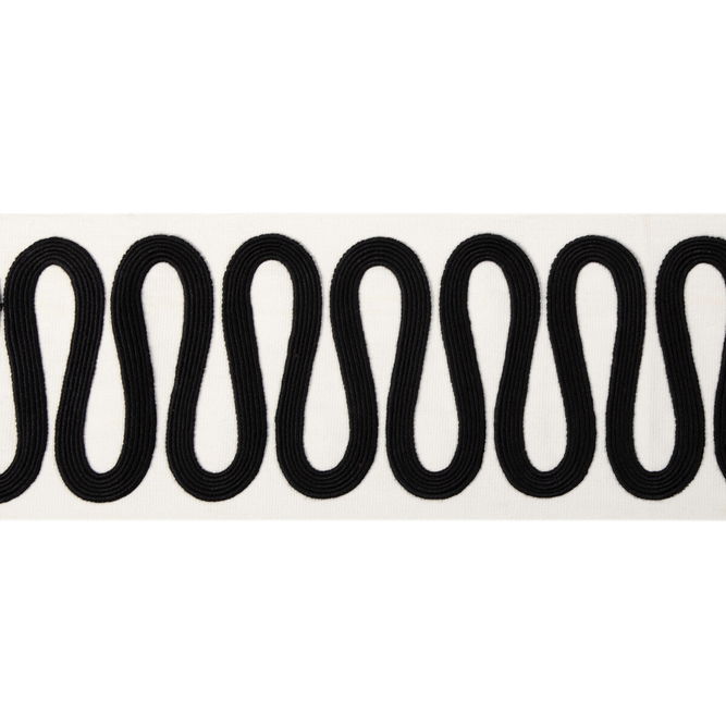 Kravet Wiggle Wide Tape Noir Tapes Trim