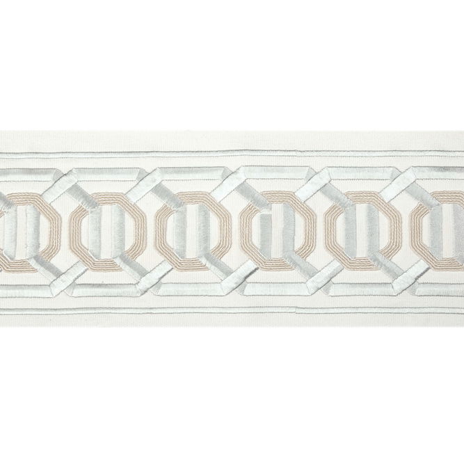 Kravet Octagon Wide Tape Silver Tapes Trim