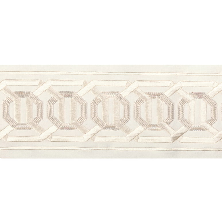 Kravet Octagon Wide Tape Ivory Tapes Trim