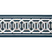 Kravet Octagon Wide Tape Indigo Tapes Trim